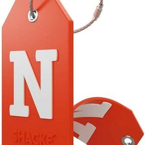 Initial Luggage Tag letter N with cover